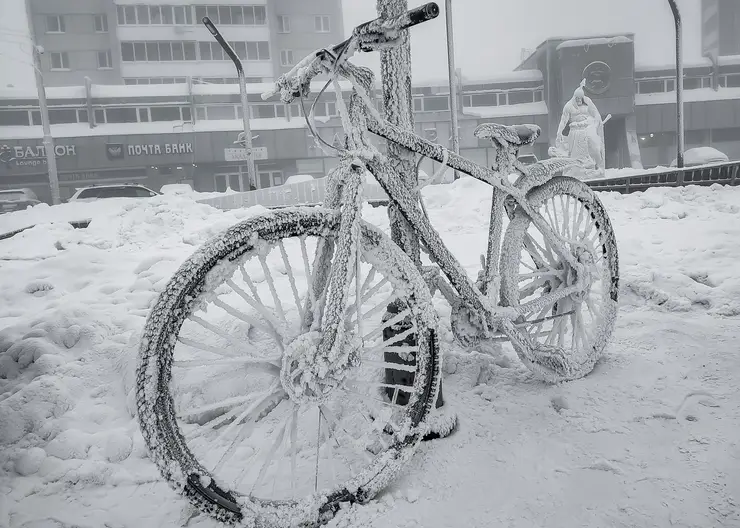 В Красноярске 13 декабря будет морозно и ветрено