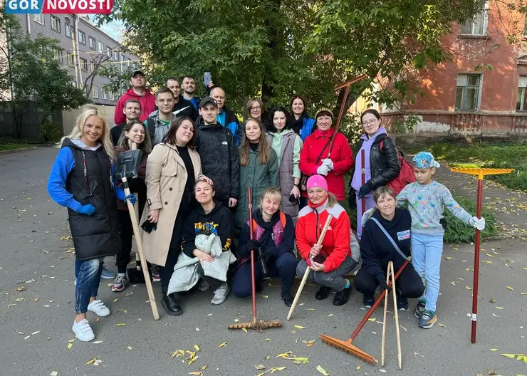 Коллектив «Городских новостей» 23 сентября вышел на субботник в Красноярске