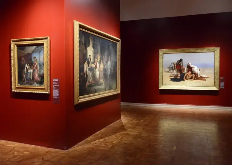 В Русском музее открылась масштабная выставка с работами красноярского художника Василия Сурикова