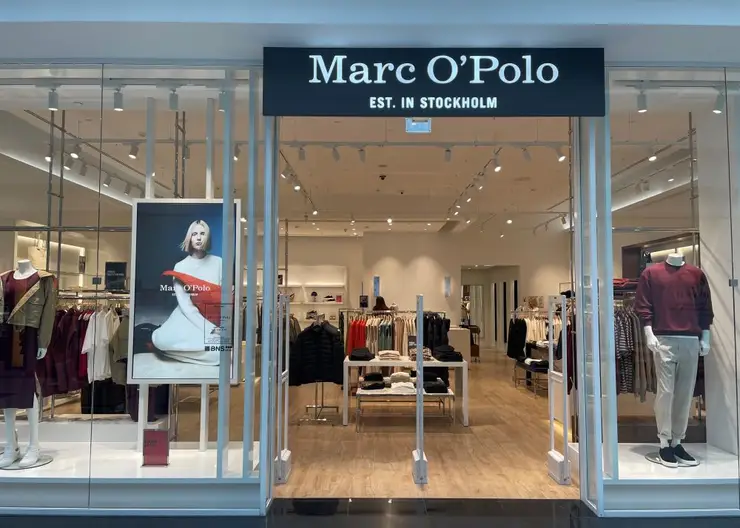 В Красноярске в ТРЦ «Планета» открылся магазин премиальной одежды Marc O’Polo