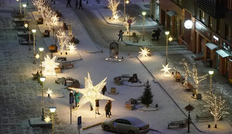 В Красноярске на рабочей неделе установится стабильная морозная погода