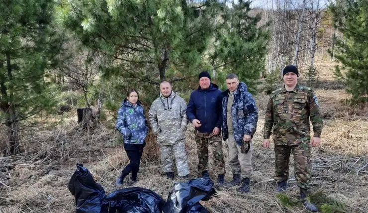В Красноярском крае очистили от мусора Партизанскую пещеру и Александровский шлюз