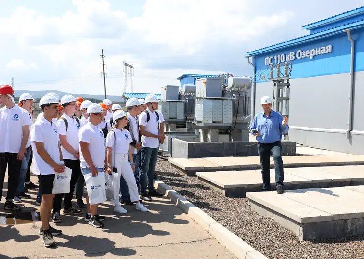 В энергоотряде «Красноярскэнерго» приняли участие 90 студентов