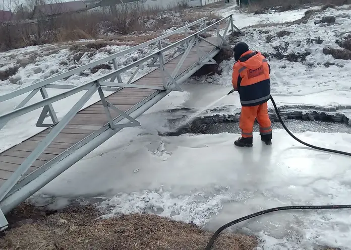 В Октябрьском районе Красноярска подготовили пункт временного размещения на случай паводков