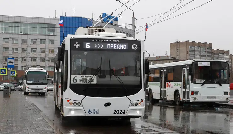В Красноярске с 4 сентября троллейбусы маршрута № 6 продлят до Пашенного
