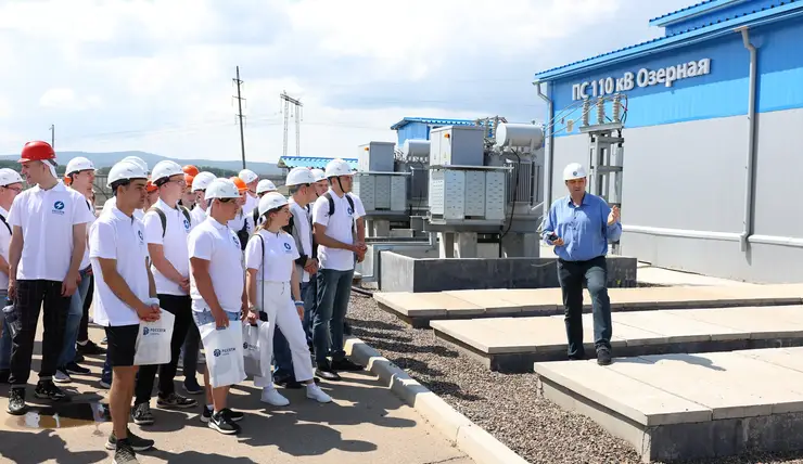 В энергоотряде «Красноярскэнерго» приняли участие 90 студентов
