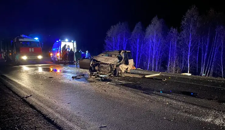 Два человека погибли в ДТП с пьяным водителем в Канском районе (видео)