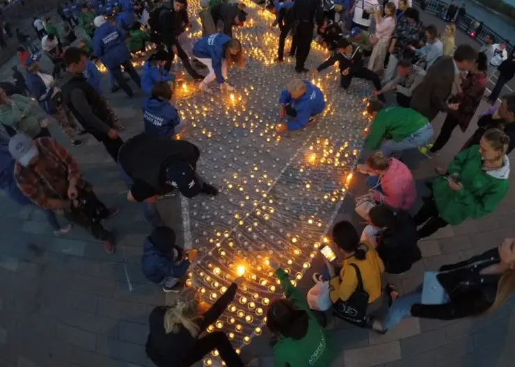 В Красноярске в честь Дня памяти и скорби горожан приглашают создать огненную картину