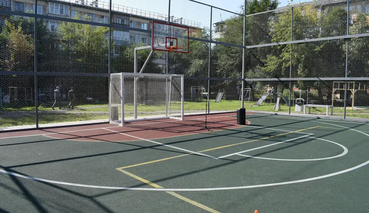 В Свердловском районе Красноярска появится новая спортивная площадка