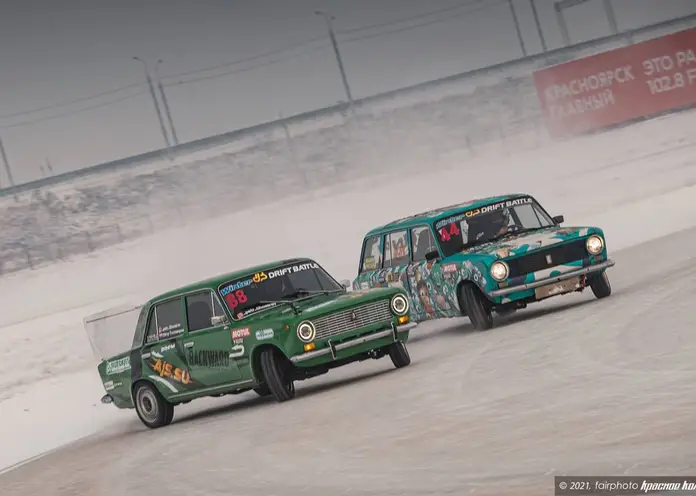 В Красноярске 15-16 января пройдет второй этап Winter Drift Battle