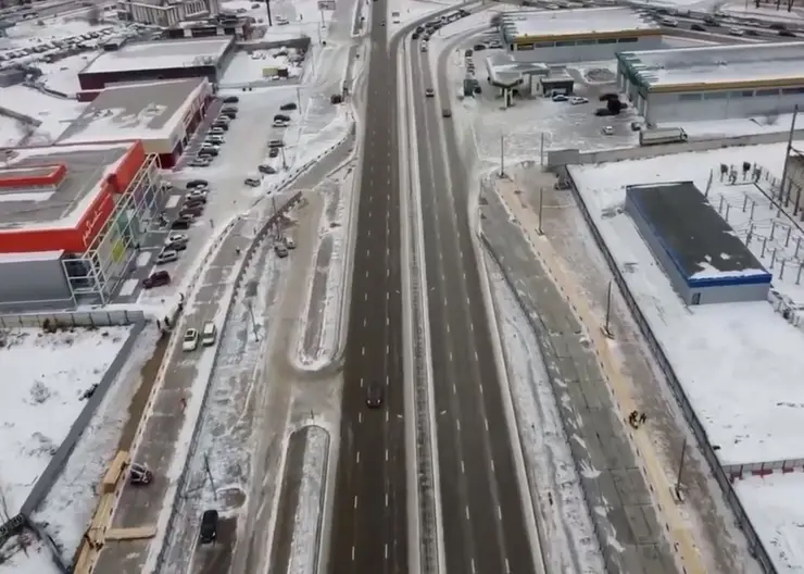 В Красноярске строители метро показали объездные дороги на улице Молокова