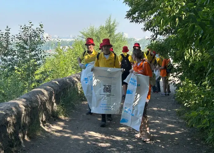 В Свердловском районе Красноярска  прошла экологическая акция «Вода России»