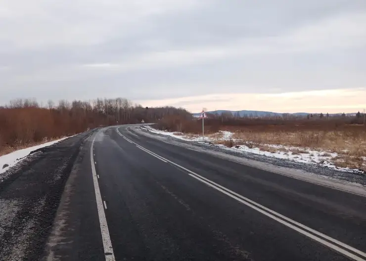 В Красноярском крае отремонтировали дорогу Шадрино – Подсосное