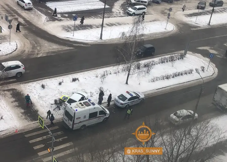 В Красноярске водитель «Лады» сбил женщину на пешеходном переходе