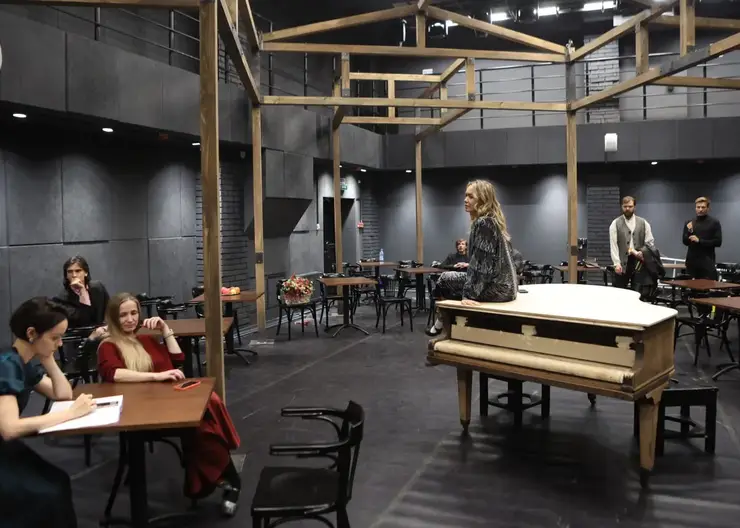 В красноярском театре Пушкина готовят к открытию новое пространство