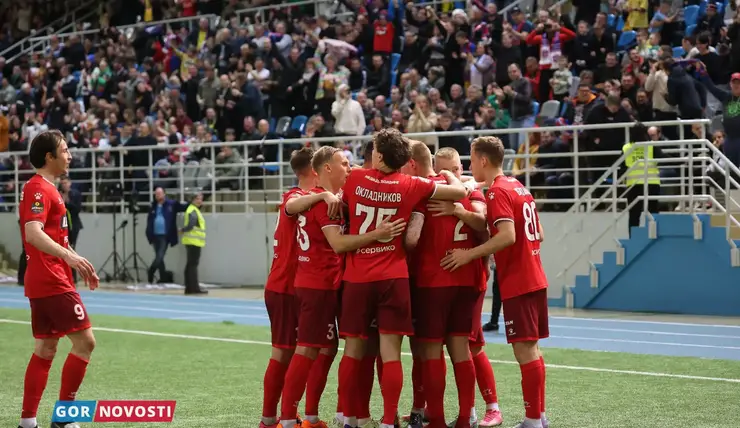 Футбольный «Енисей» обыграл «Химки» в Красноярске
