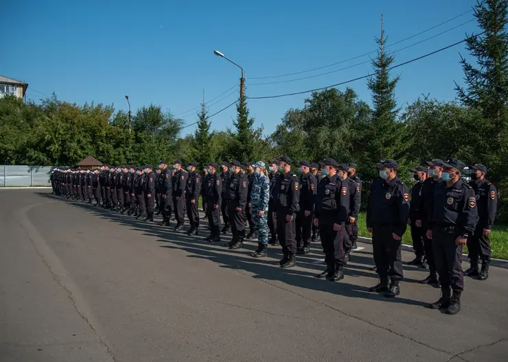Полицейских Красноярского края командировали в Чеченскую республику