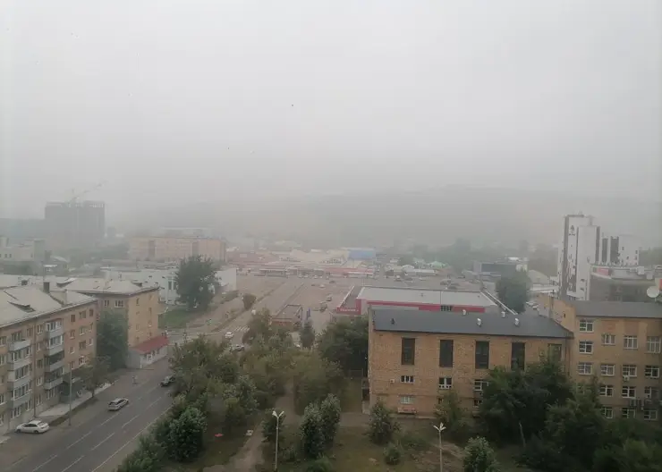 В Красноярске на трое суток введен режим неблагоприятных метеоусловий