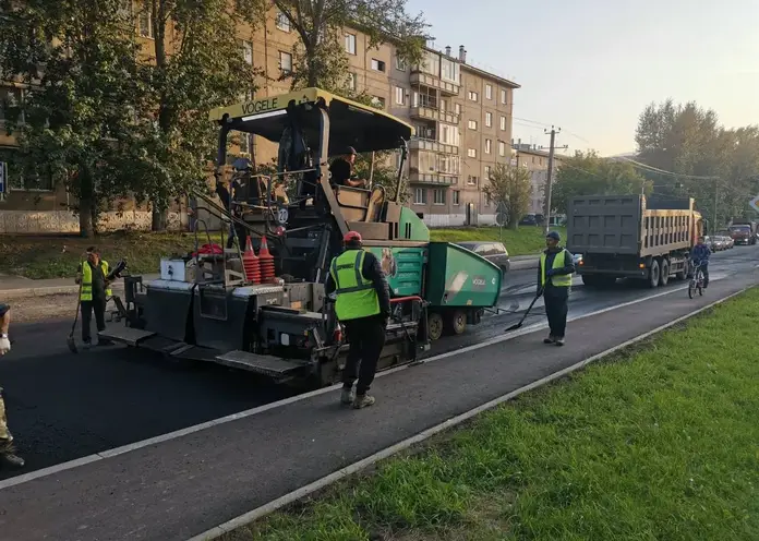 В Красноярске подрядчикам грозят штрафы за сорванные сроки дорожного ремонта