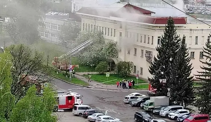 В железногорском театре оперетты случился пожар