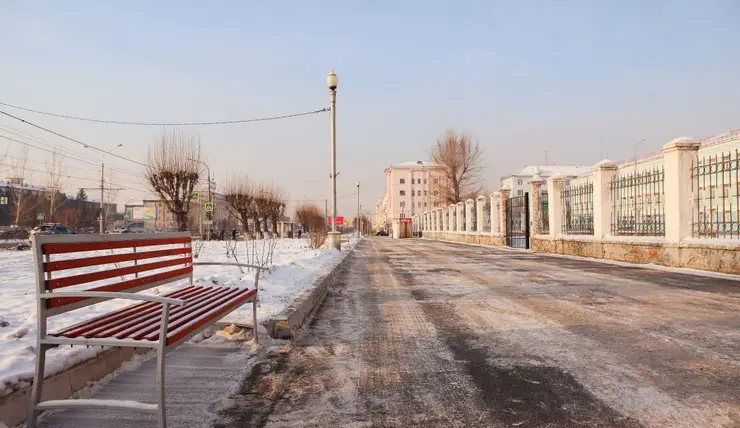 На правобережье Красноярска в этом году обустроят еще 800 метров променада