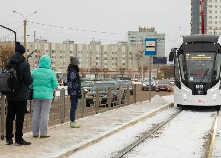 В Красноярске по Красрабу трамваи будут ездить быстрее