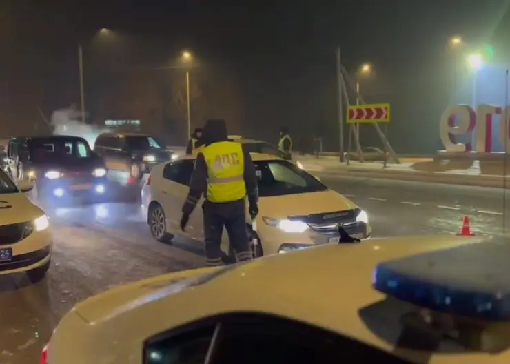 Инспекторы ДПС проверят водителей Красноярска на трезвое вождение