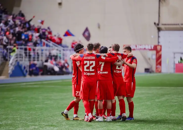 Футбольный «Енисей» проиграл два матча казахстанским командам