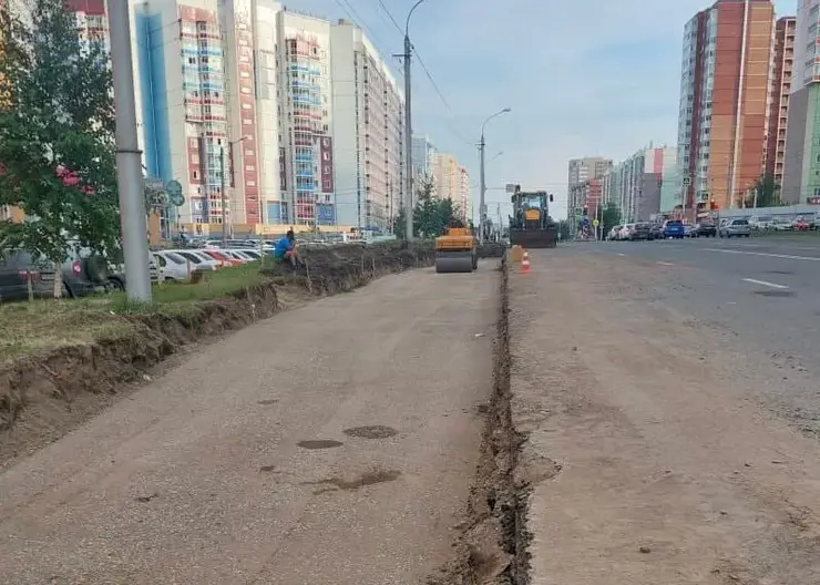 В Красноярске на улице Чернышевского установят новую остановку