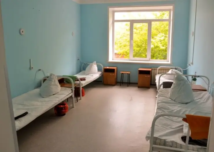 В Красноярском крае занятость коечного фонда в ковидных госпиталях сократилась до 63%