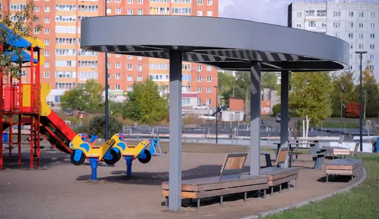 В Красноярске в парке «Солнечная поляна» появилась трасса для велосипедистов-экстремалов