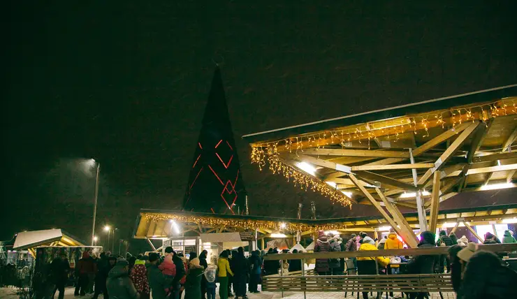 Главная елка Красноярска на острове Татышев откроется 25 декабря