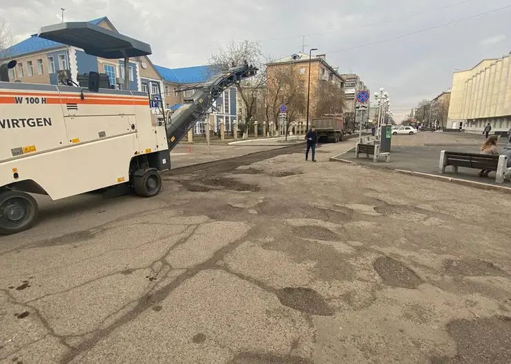 В Красноярске отремонтировали дороги около музтеатра и на Вавилова