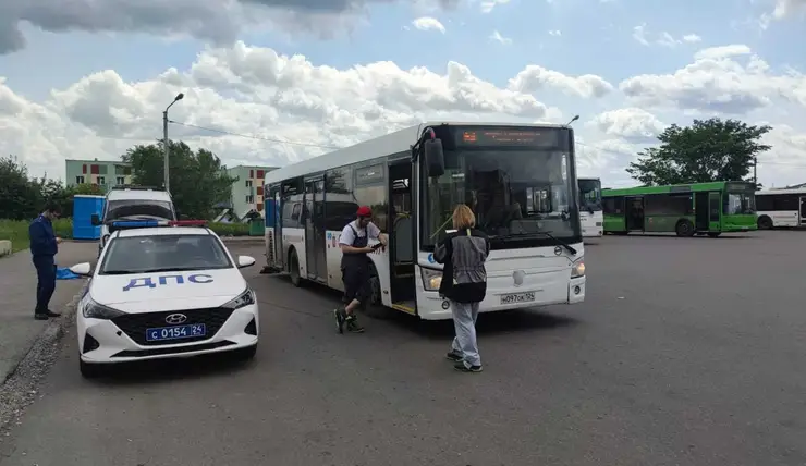 В Красноярске шесть автобусов проверили на экологичность