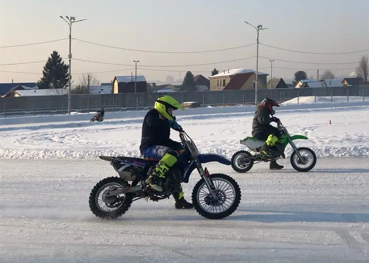 В Красноярске пройдут мотогонки на льду
