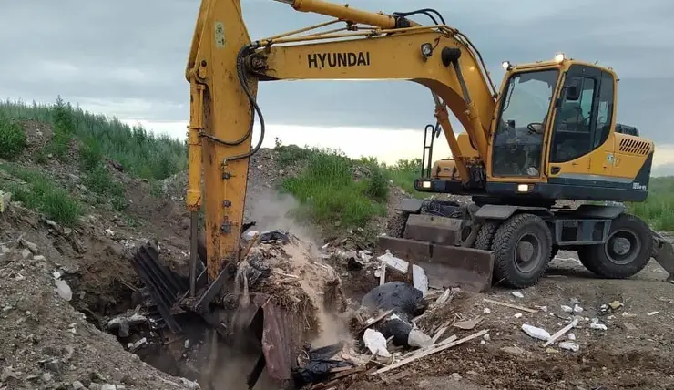 С Кузнецовского плато вывезли почти 3000 кубометров мусора