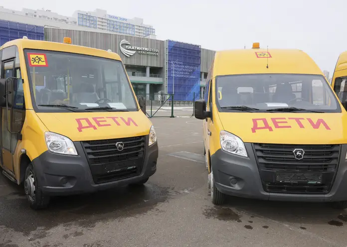 В Красноярском крае 17 муниципалитетов получили новые школьные автобусы