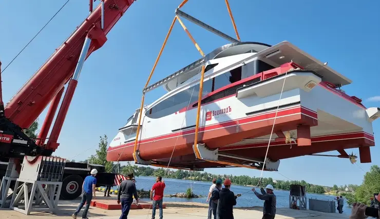 В Красноярске прогулочное судно «Экоходъ» отправится в первый рейс в начале июня