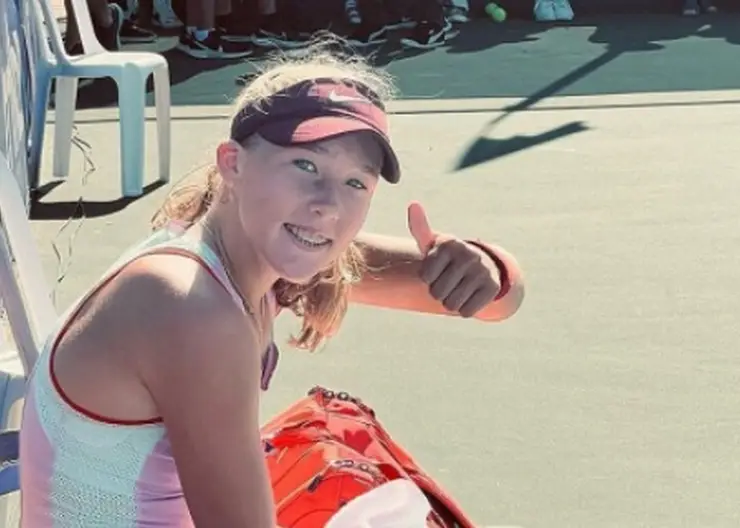 Теннисистка из Красноярска Мирра Андреева попала в основную сетку «Ролан Гаррос»