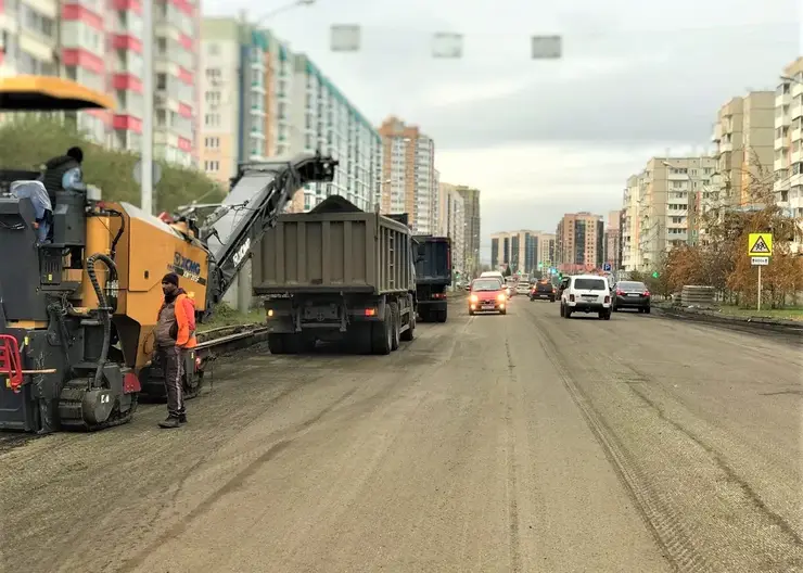 В Красноярске ремонт дорог выполнен на 96%