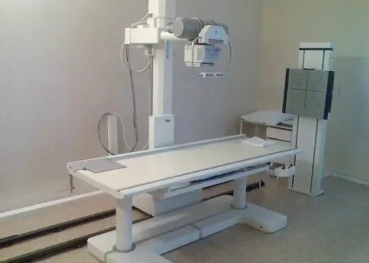 В поликлинике красноярского Солнечного появился новый рентген аппарат за 19,3 млн рублей