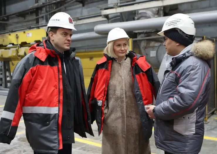 Вице-премьер Виктория Абрамченко оценила экологическую модернизацию КрАЗа