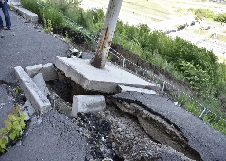 В Красноярске на улице 2-я Огородная в этом году обустроят водоотвод