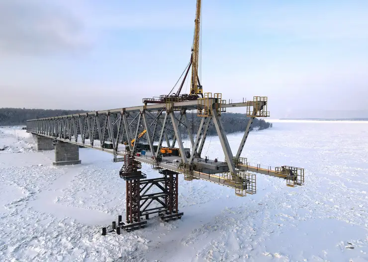 В Красноярском крае Высокогорский мост достроят в 2023 году