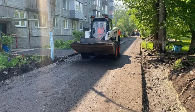 Еще три междворовых проезда отремонтируют в Советском районе Красноярска
