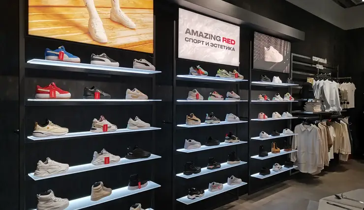 В Красноярске в ТРЦ  «Планета» открылся магазин с товарами брендов Puma и Nike