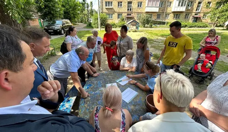 Жители Кировского района Красноярска обсуждают инициативные проекты благоустройства на 2024 год