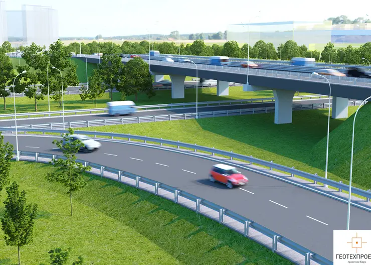 В Красноярске начался новый этап строительства развязки на Северном шоссе