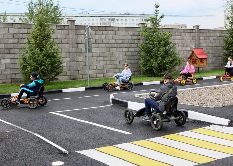 В Красноярске детский автогородок по выходным будет работать в формате свободного посещения