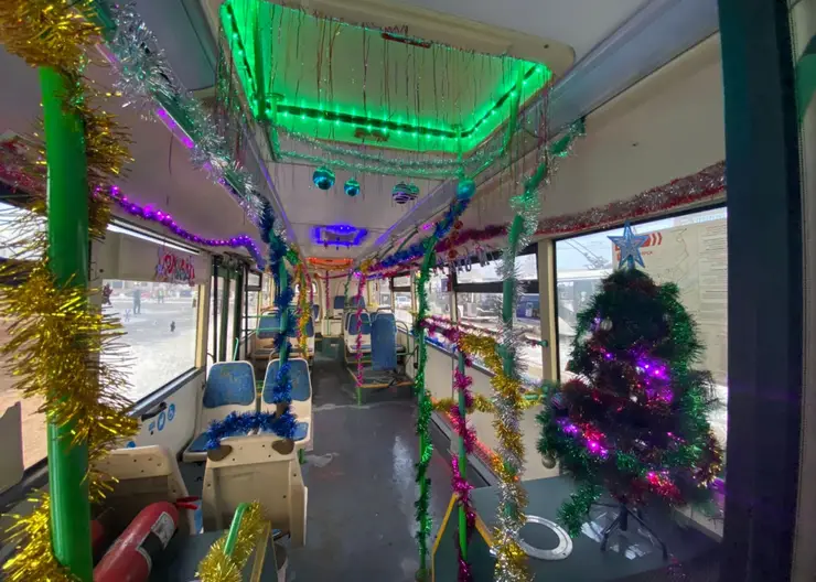 В Рождественскую ночь по Красноярску будут ездить бесплатные автобусы